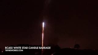 RC402 140s White Candle Barrage