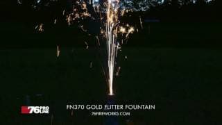 FN370 Gold Flitter Fountain