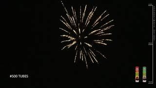 TB120 #500 Single-Shot Tube - Sky Bacon Fireworks