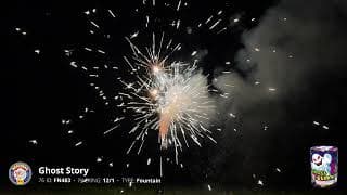 FN483 Ghost Story - Glowing Fountain - Brothers Pyrotechnics 2024 Production