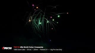 TM116 49s Multi Color Crossette - '76 Pro Line - 2024 Production