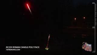 RC233 Roman Candle Poly Pack