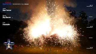 FN142 Star Factor - Sky Bacon Glowing Fountain
