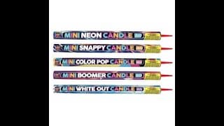 Assorted Mini Candles (Shogun) SMC153