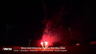 CM270i 50mm Gold Glittering Comet w/ Red Mine iShot 2024