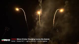 CM555 50mm 9-Color Changing Comet (No Debris) 2024