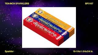 BP3107 Ten-inch Sparklers
