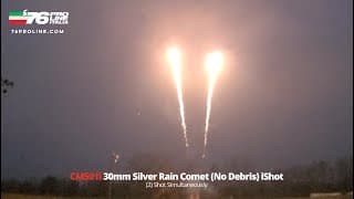 CM501i 30mm Silver Rain Comet (No Debris) iShot - '76 Pro Line ITALIA