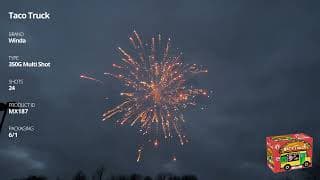 MX187 Taco Truck - 350G Multi Shot - Winda Fireworks