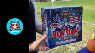 FN125 I Love New York - Fountain - Sky Bacon Fireworks