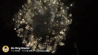 RL133 6" Ring Master - Ring Artillery Shells by Tako Pyrotechnics (2024 Production)