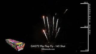 GM272 Flip Flop Fly - 145 Shot Fireworks
