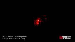 MS521 20s Red Crossette 20sec