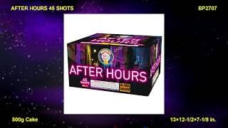 BP2707 After Hours 45 shots / Brothers Heavy Weights Cake