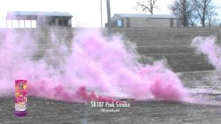 Pink Smoke Fireworks - SK107